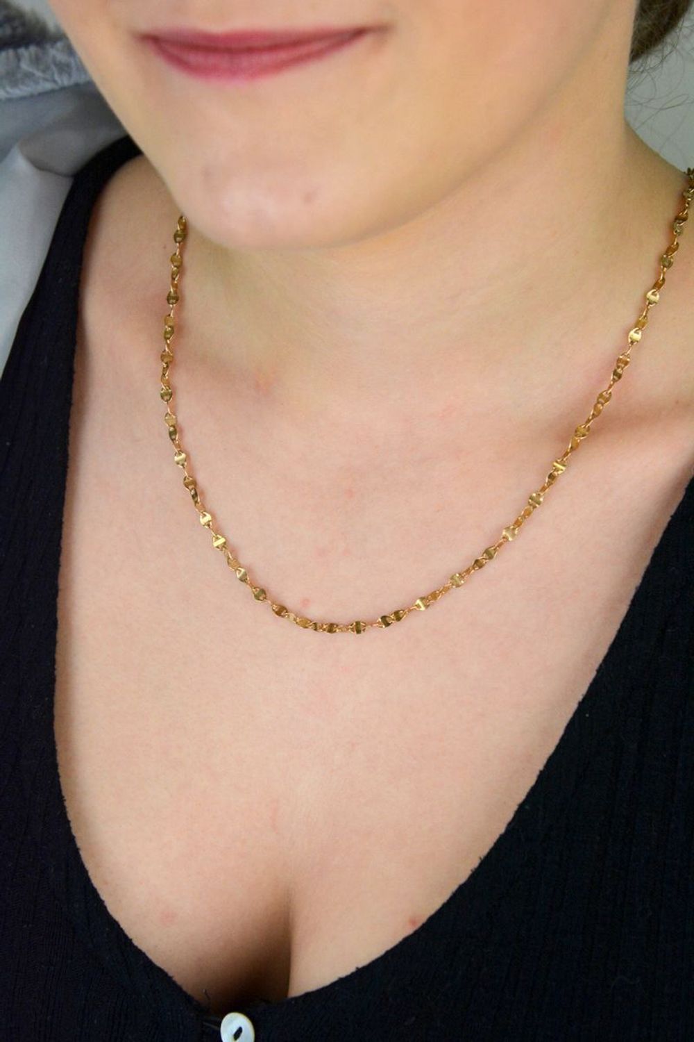 Złoty łańcuszek 333 o szerokości 3 mm DIA-LAN-3160-333 3mm (1).jpg